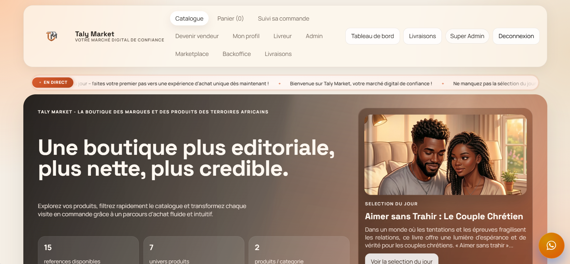 Taly Market E-commerce